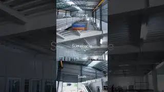 Precision Steel Structures by PENTAUMEC | Transforming Construction in India #peb #steelconstruction