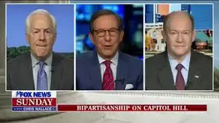 Sens. Chris Coons and John Cornyn Join Fox News Sunday with Chris Wallace Sunday, April 18