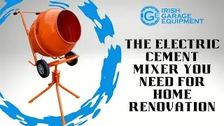 The Electric Cement Mixer YOU NEED for home renovation