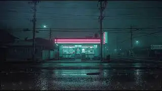 Midnight Tokyo Vibes 🌙 Lofi Rain & Neon City Lights 🎶