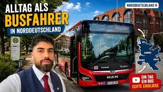 🚌 Alltag als Busfahrer in Norddeutschland | Ein Tag im Linienverkehr