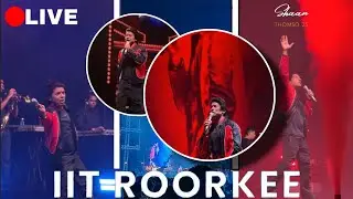 Vlog-040 ||  Shaan Sir Live Concert ❤️||  IIT Roorkee|| IIT Thomso 25 