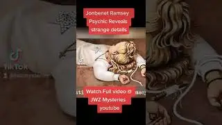 Экстрасенс раскрывает шокирующие подробности дела Джонбенет Рэмси (Леденящий душу) #truecrime
