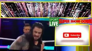 WWE Super ShowDown  The Shield vs Braun Strowman & Dolph & Drew McIntyre