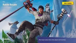 Season 7 Week 1 Secret Battlestar Location (Snowfall Challenges) | Fortnite Battle Royale