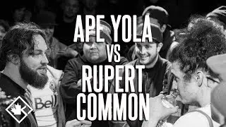 KOTD - Rap Battle - Ape Yola vs Rupert Common | #ReadyOrNot