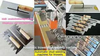 Automatic stud welding machine for spring steel trowels in Pakistan Philippines  India