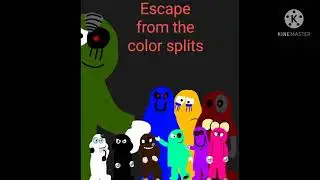 new escape from the color splits poster