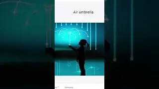 Invisible Air Umbrella