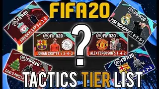FIFA 20 Real Tactics Tier List | The Best Tactics to use in FIFA 20