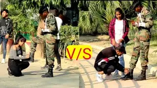 Indian Army social experiment 💥💥💥💥 injured soldier social experiment india