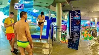 Wild River Water Slide at Aquapark Mavka, Ukraine