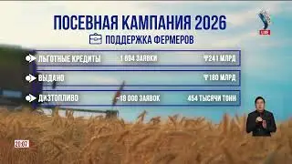 Стратегия увеличения посевов высокомаржинальных культур продолжится в 2026 году | Jibek Joly News