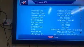 SR-2000HD HYPER NEW SOFTWARE