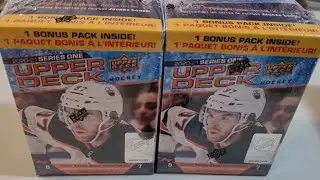 2020-21 Upper Deck Series 1 Hockey Blaster Box!