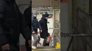 Only IN NYC #dupreegod #nycsubway #youtubeshorts #comedy #nyc #shortsfeed #newyork #shortsviral