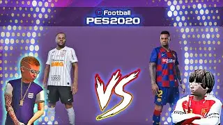 VIDA DE PIVETE  RYANZINHO X BOY OS PESTINHAS  NO PES 2020 - QUEM GANHOU!?