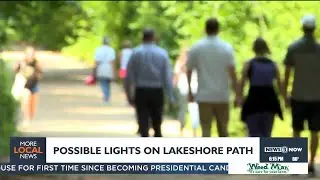 UW-Madison considers lighting Lakeshore Path