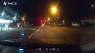 Nexar Beam GPS dash cam - night video