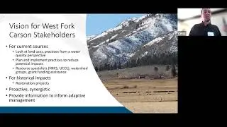 Development of the Vision Plan for the West Fork Carson River in CA: Daniel McClure, P.E. LRWQCB