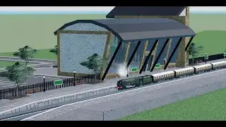 Adding a Modern Station In Ro-Scale Sandbox!!