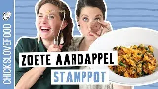 ZOETE AARDAPPELSTAMPPOT MET CHORIZO | CHICKSLOVEFOOD