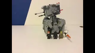 2017 Lego Star Wars First Order Heavy Scout Walker Set Review