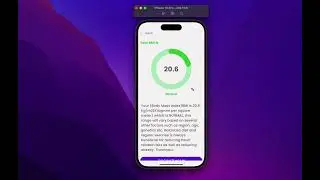 Fitness BMI Calculator App