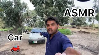ASMR IN Car tapping and scratching 🚗