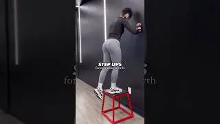 HOW TO: step ups for GLUTE GROWTG #fitness #glutegrowth #howto
