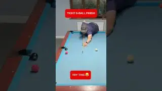 🔥🎱No pocket no problem #8ball #pool #trickshot #billiards #skills #awesome #try  #this 💪
