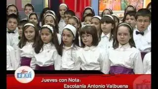 CORO ANTONIO VALBUENA en JUEVES CON NOTA (3-2-2011)