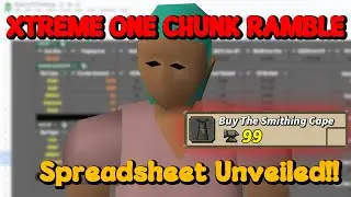 XTREME One Chunk Ramble - Spreadsheet Progess