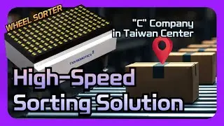Taiwan Center | High-Speed Wheel Sorter by TXR ROBOTICS