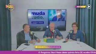 Programa Start News - Olinto Menegon e Iara Cardoso