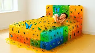 Which Crazy Bed Would YOU Choose? 🤯 Oddly Satisfying AI ASMR for Deep Relaxation