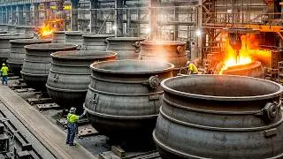 How It's Made: 30 Million Tons of Pig Iron Per Year! | Top 10 Videos