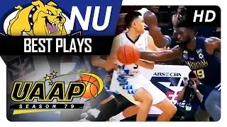 Alfred Aroga gets the Steal and Layup! | NU | Best Plays | UAAP 79 - 2016