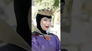 Evil Queen's SAVAGE Response to Snow White's Beauty Claim! 🏰#disneyland #snowwhite #evilqueen
