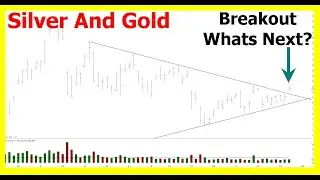 Silver And Gold Breaks Out The Triangle Chart Pattern -   Whats Next ????