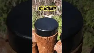 Please subscribe 🪵 Wanted these post caps to work on our log cabin so bad... 6
