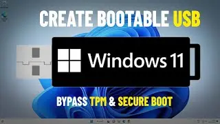 Как создать загрузочную флешку для установки Windows 11 | Create Bootable usb Flash Drive ✔️