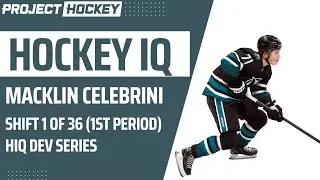 INSANE Hockey IQ: Celebrini&rsquo;s First Shift vs New York Rangers Explained | Project Hockey IQ