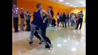 Daniel & Leticia - mZouk leading - BACHATURO 2012