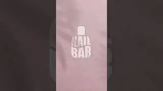 Logo for nail bar ✨ #design #logo #shorts
