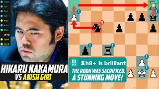Hikaru Nakamura Sacrificed his Rook Brilliantly against Anish Giri - Airthings Masters 2020
