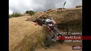 RC Scale Crawling VCRC  WE RC Rock  short clip (Nick P clip5)