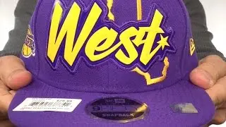 Lakers 'NBA ALL-STAR CONFERENCE BEVEL SNAPBACK' Hat by New Era