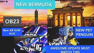 FREE FIRE OB23 UPCOMING UPDATE!MUST WATCH THIS AWESOME UPDATE#OB23#FREEFIRE#GARENA#NEWGUN#NEWPET