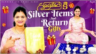 Gruhapravesam series- Silver Items and return gifts